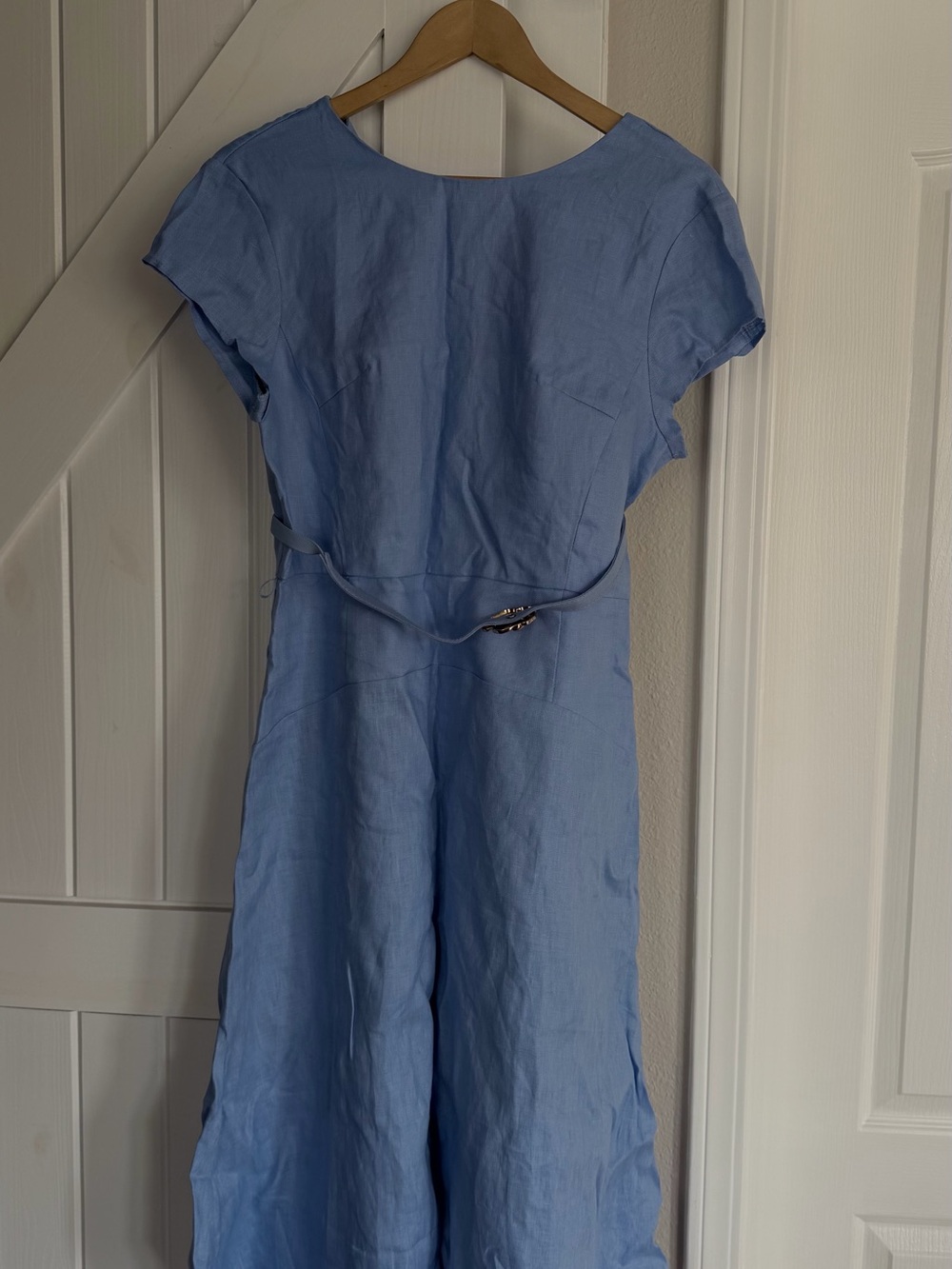 Light Blue Women's Linen dress